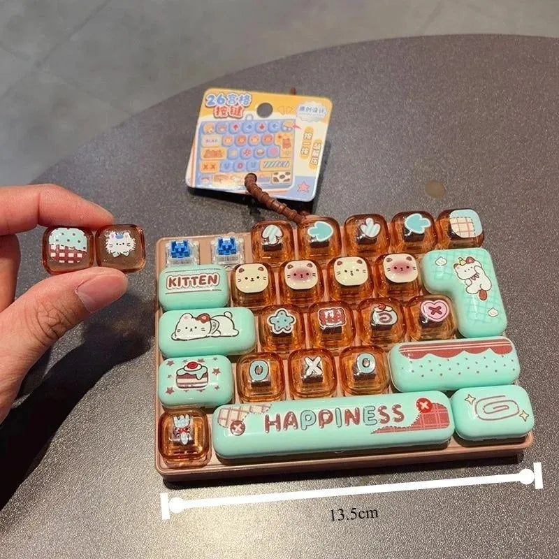 Squish Keyboard Button Cartoon Party Favor Gift