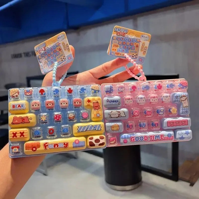 Squish Keyboard Button Cartoon Party Favor Gift