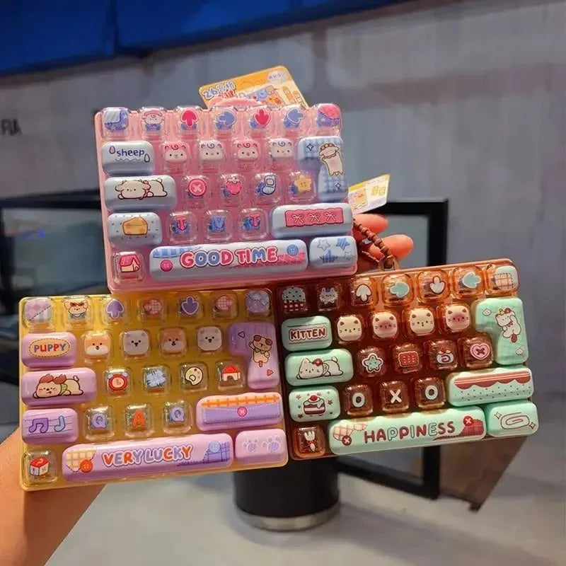 Squish Keyboard Button Cartoon Party Favor Gift