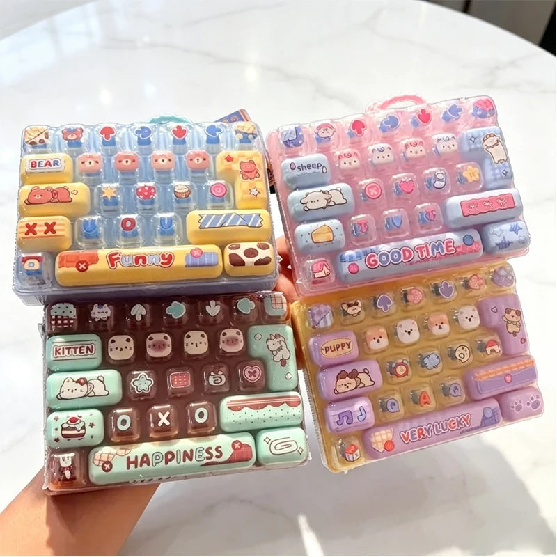 Squish Keyboard Button Cartoon Party Favor Gift